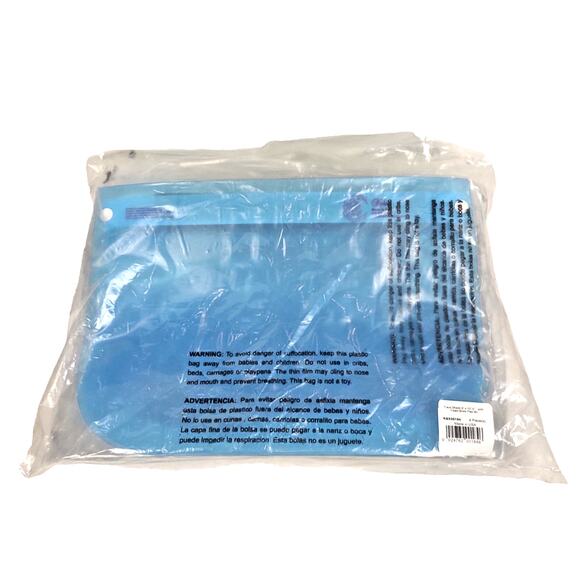 Krebs 4 Pk Safety Reusable Face Shields Protection Anti-Static Foam Hypoallerg.. - Picture 3 of 8